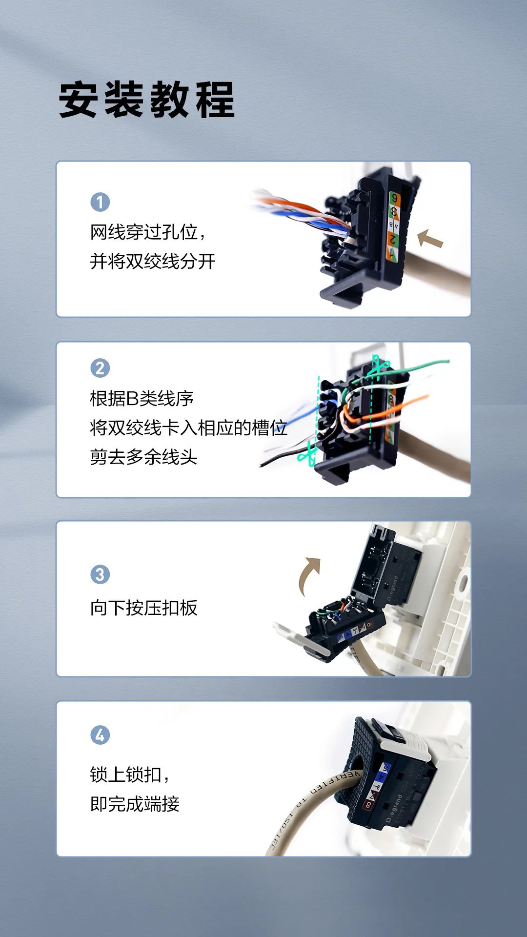羅格朗網絡插座：采用(yòng)數(shù)據中心專用(yòng)模塊