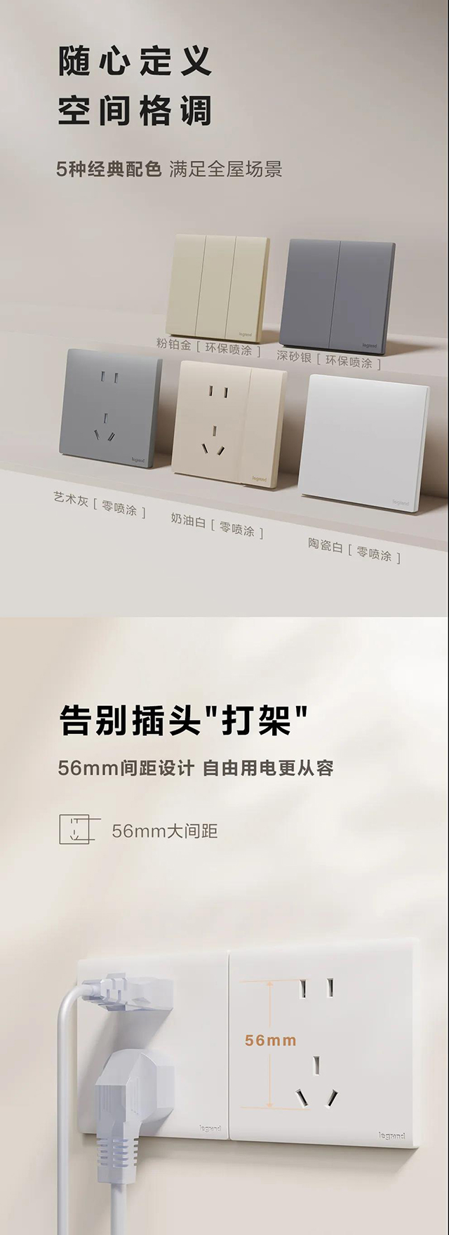 避免插頭打架